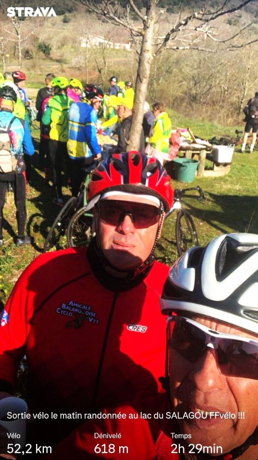 PARTICIPANTS A LA RANDO CLERMONT SALAGOU LE 1 MARS 2026